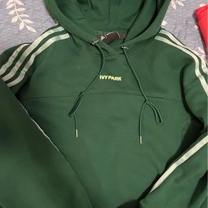 Green adidas Ivy Park hoodie